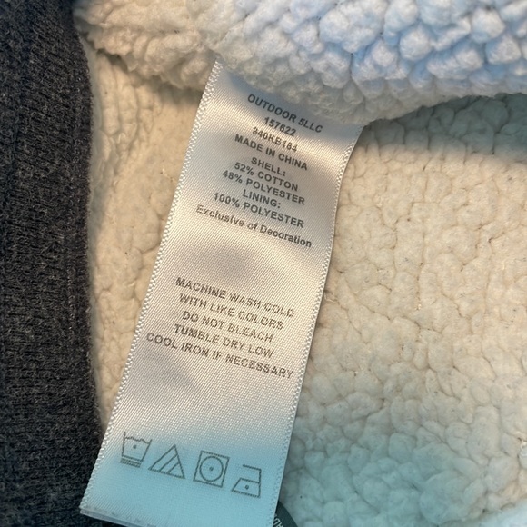 EDDIE BAUER Fleece Cold Weather Sweatpants Size XS (5/6) Gray - Picture 7 of 9